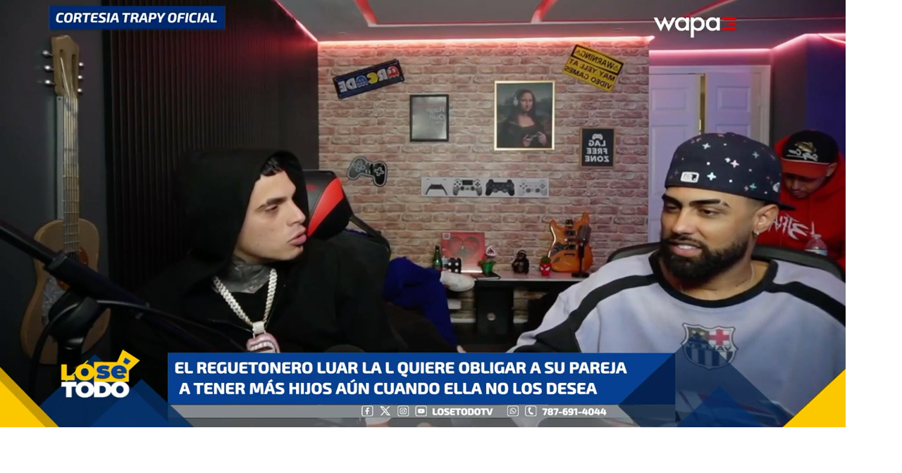Indignación por expresiones de Luar La L sobre tener hijo