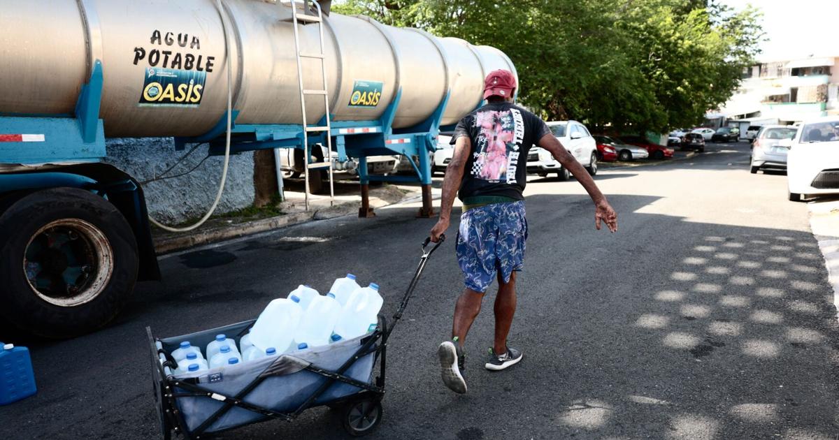 AAA habilita oasis de agua en región Metro ante averías en Carraízo y Cupey Water System