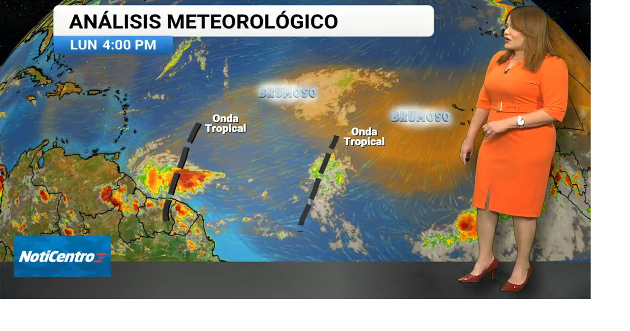 Se esperan dos ondas tropicales esta semana con lluvias y bruma en Puerto Rico