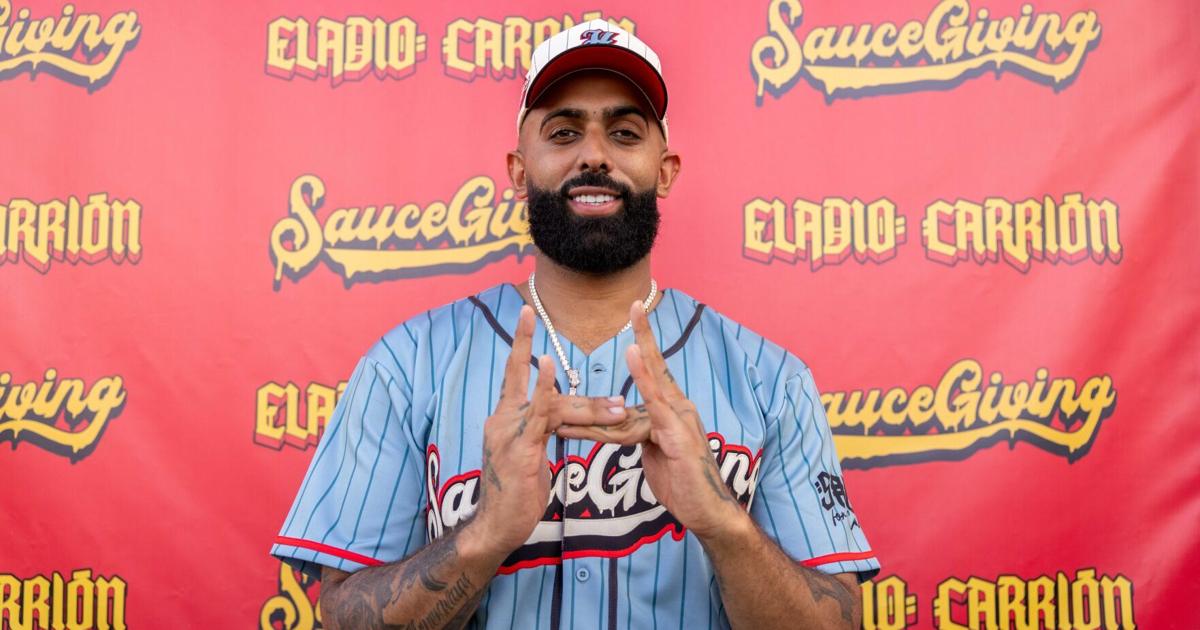 Eladio Carrión asiste al Juego de Estrellas de MLB en Filadelfia