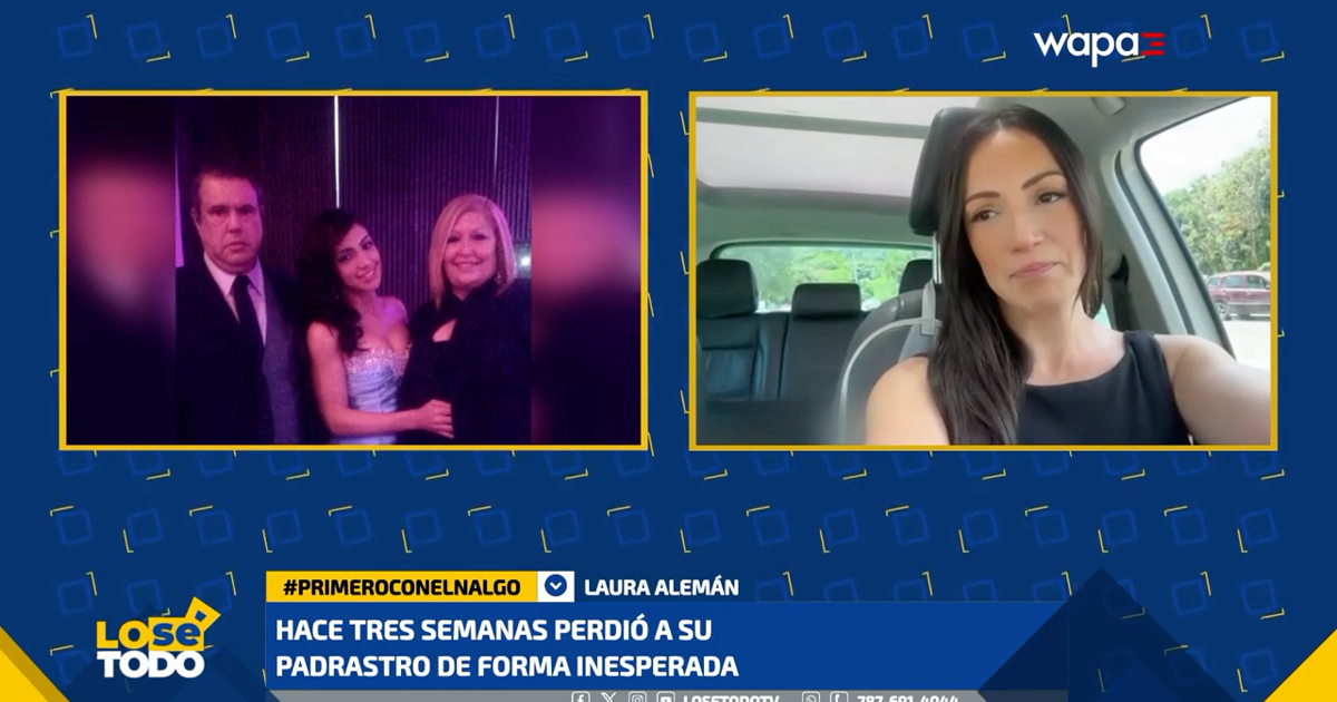 Fallecen padrastro y abuelo de Laura Alemán