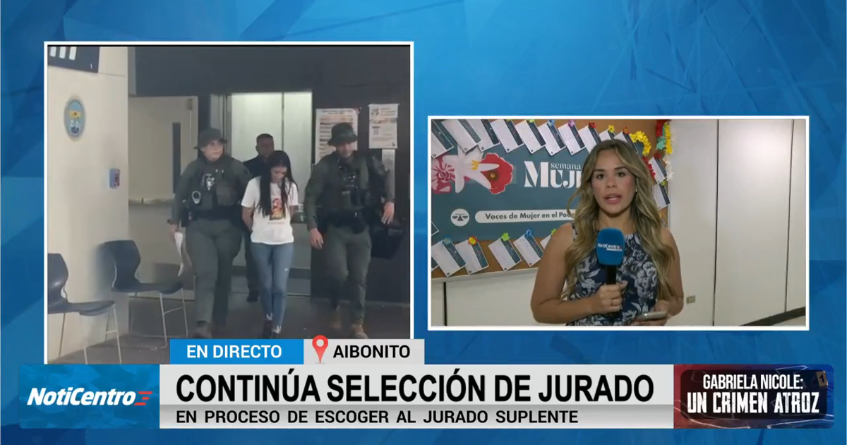 Continúa selección de suplentes para el jurado en el juicio contra Elvia Cabrera
