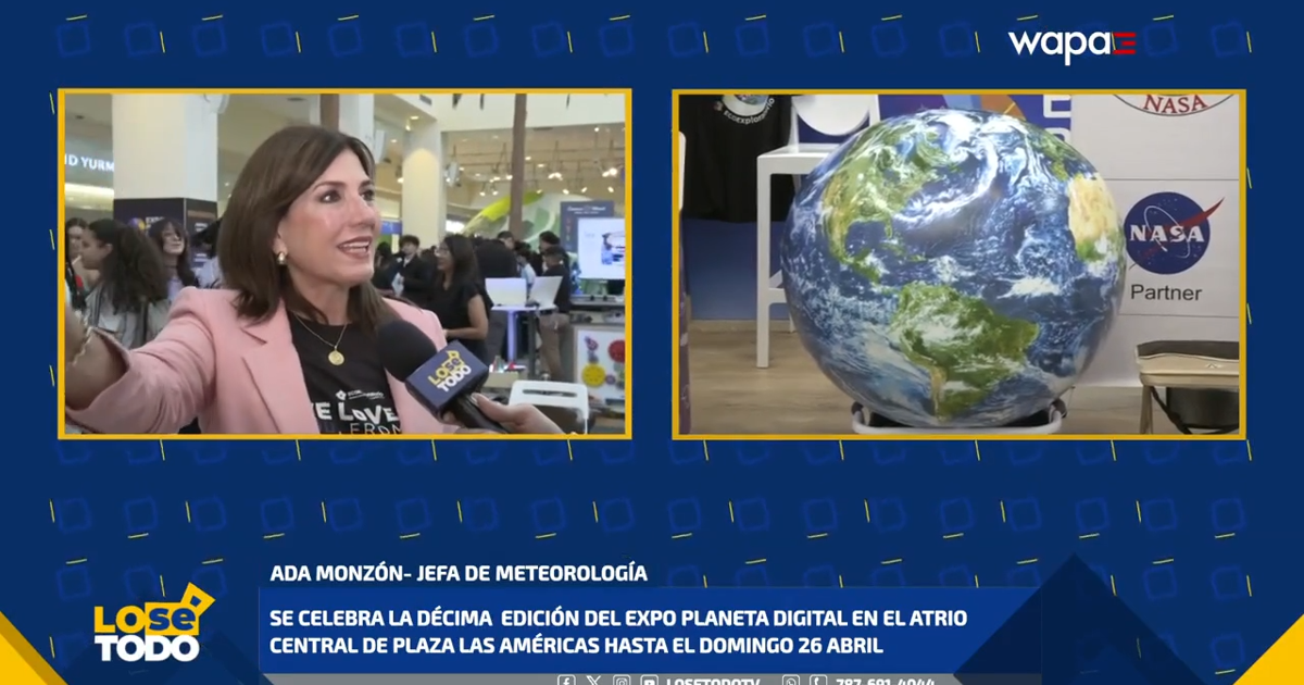 Ada Monzón y el EcoExploratorio celebran la décima edición de Expo Planeta Digital