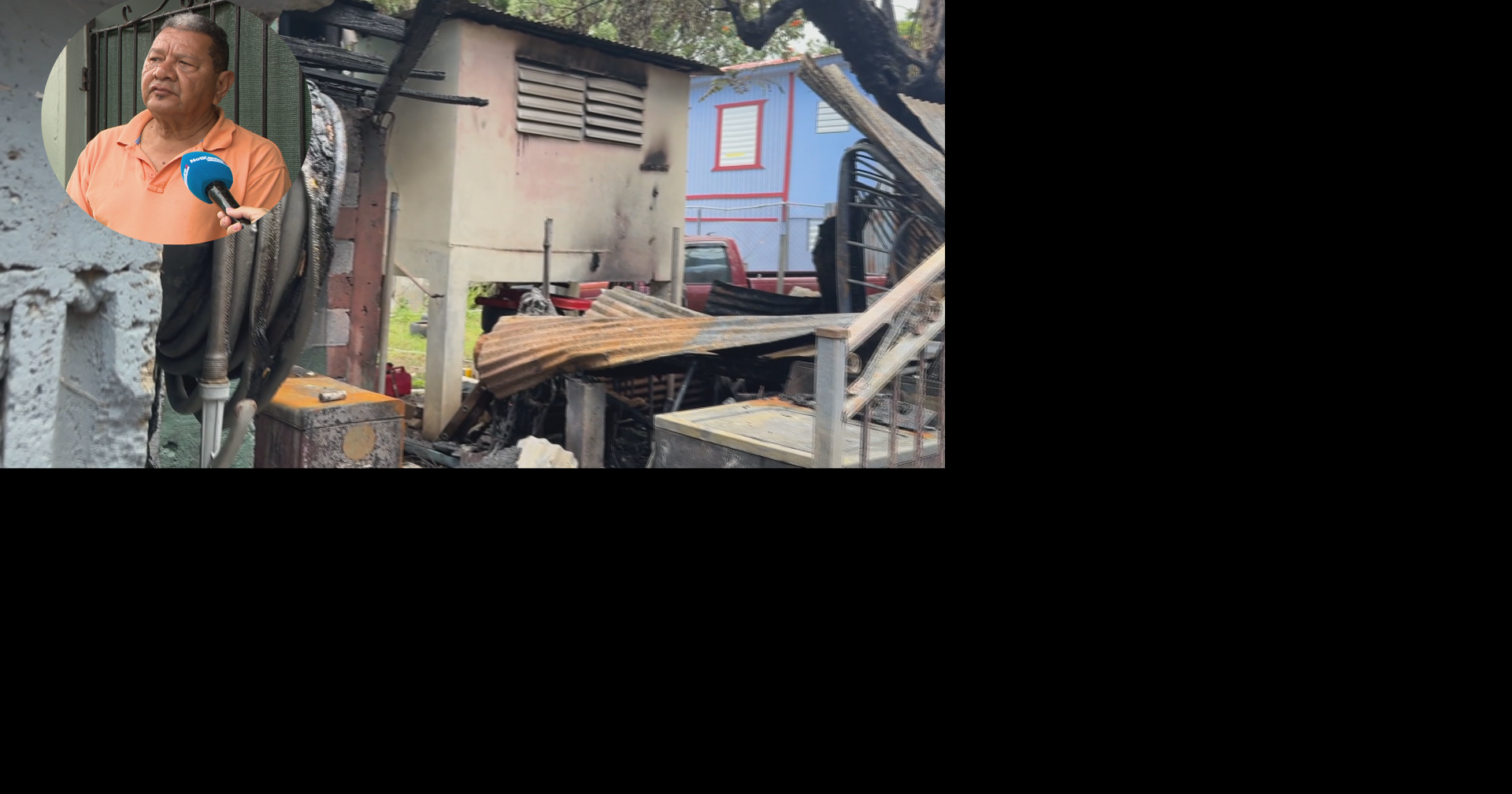 Ciudadanos se expresan tras perder sus residencias en un voraz incendio en Ponce