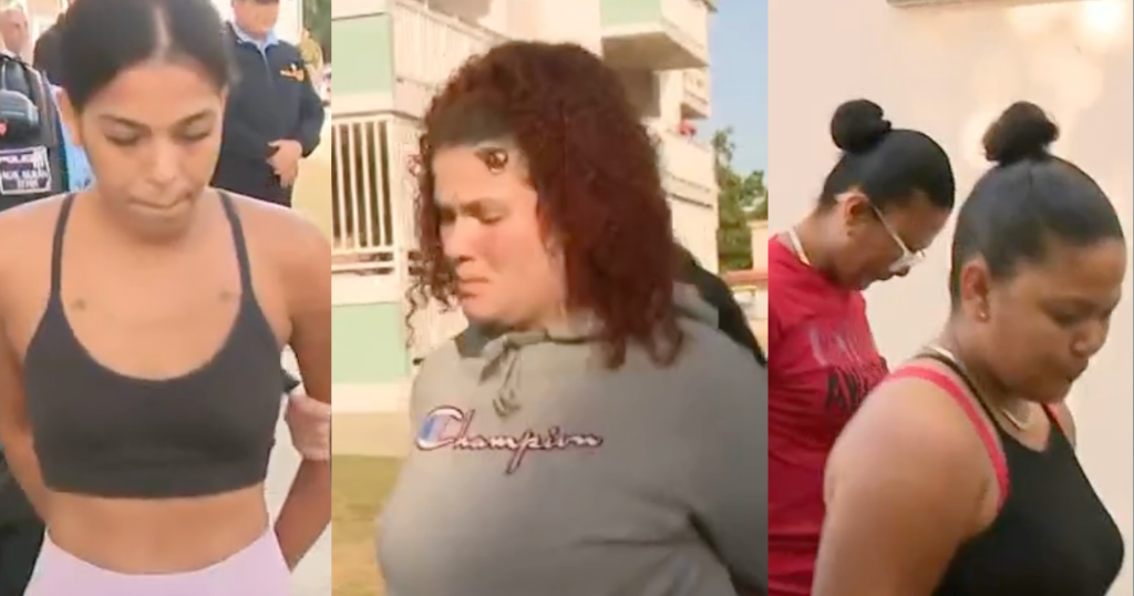 Operativo en Ponce: ocho mujeres arrestadas; ocupan armas y drogas en residencial