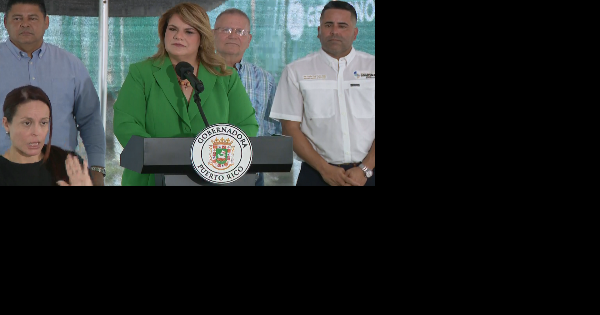 Gobernadora dice que Domenech y García renunciaron voluntariamente a la Gobernación