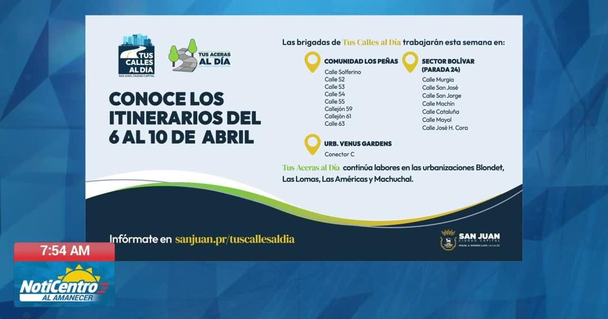 “Tus Calle Al Día” impacta Los Peñas, Venus Gardens y el sector Bolívar