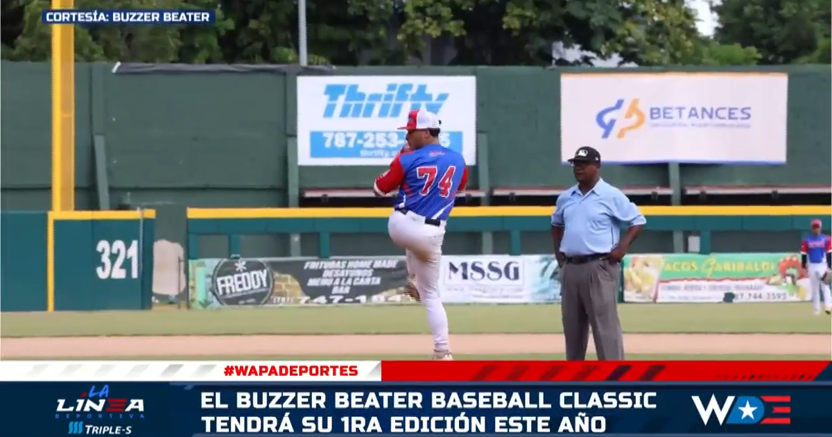 Buzzer Beater Baseball Classic celebrará su primera edición con 32 escuelas en Caguas