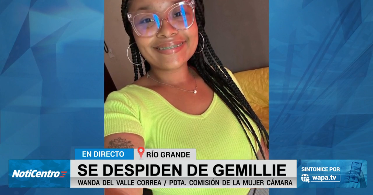 Familiares despiden a Gemillie Lozada, víctima de feminicidio en Carolina