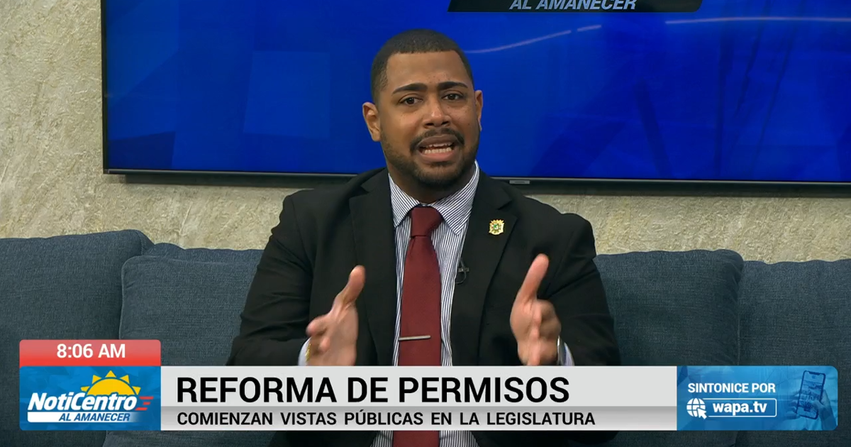 Proyectos de gobernadora y Senado para reforma de permisos tienen puntos en común, según secretario