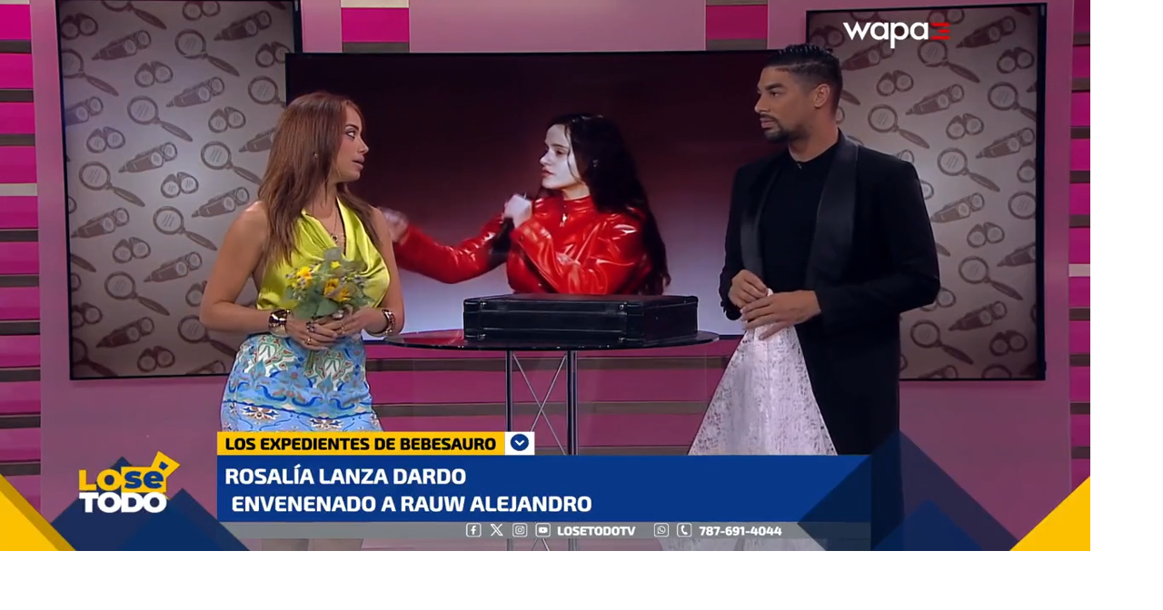 Rosalía lanza dardo envenenado a Rauw Alejandro