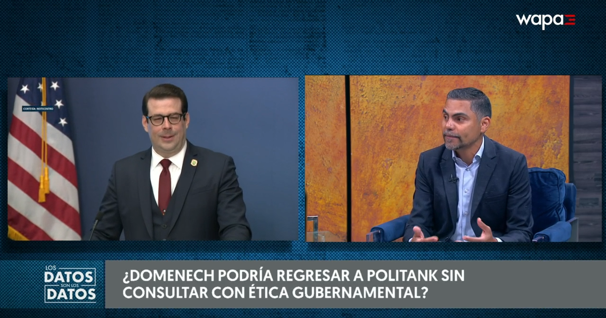 Ética Gubernamental: Domenech e Itza García no han solicitado dispensas para contratos del gobierno