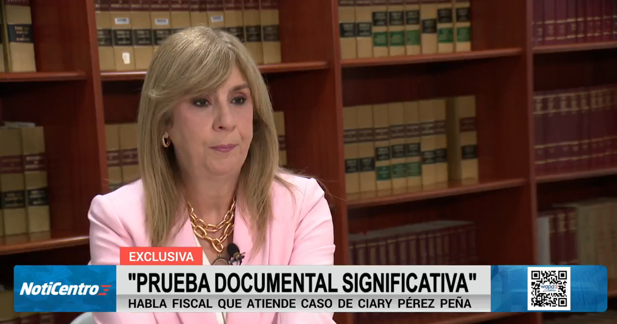 Fiscal del FEI asegura que caso contra Ciary Pérez Peña cuenta con “prueba documental significativa”