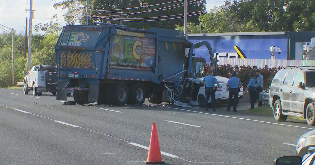 Hombre muere por accidente con camión de basura en Bayamón