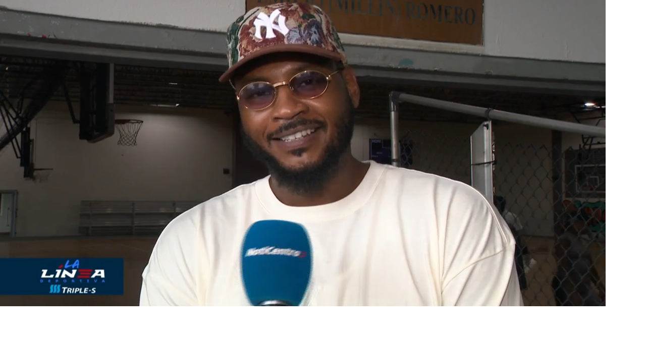 Carmelo Anthony se une a la YMCA de Río Grande para apoyar a la comunidad en Puerto Rico