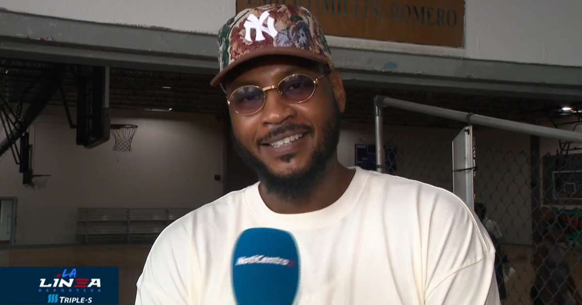 Carmelo Anthony se une a la YMCA de Río Grande para apoyar a la comunidad en Puerto Rico