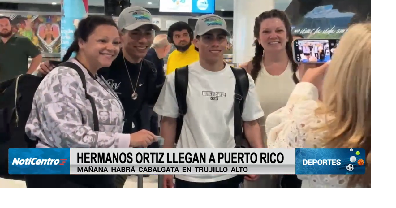 Hermanos Ortiz llegan a la isla tras conquistar el Kentucky Derby