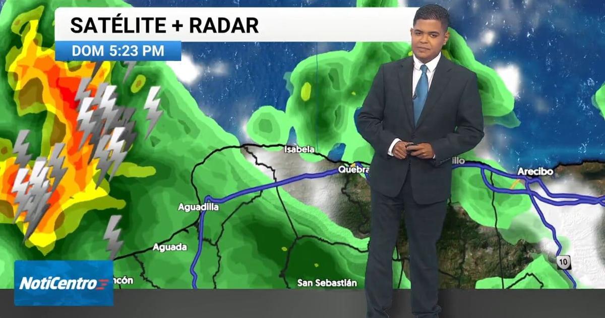 Humedad tropical provoca aguaceros y alertas de inundaciones en Puerto Rico