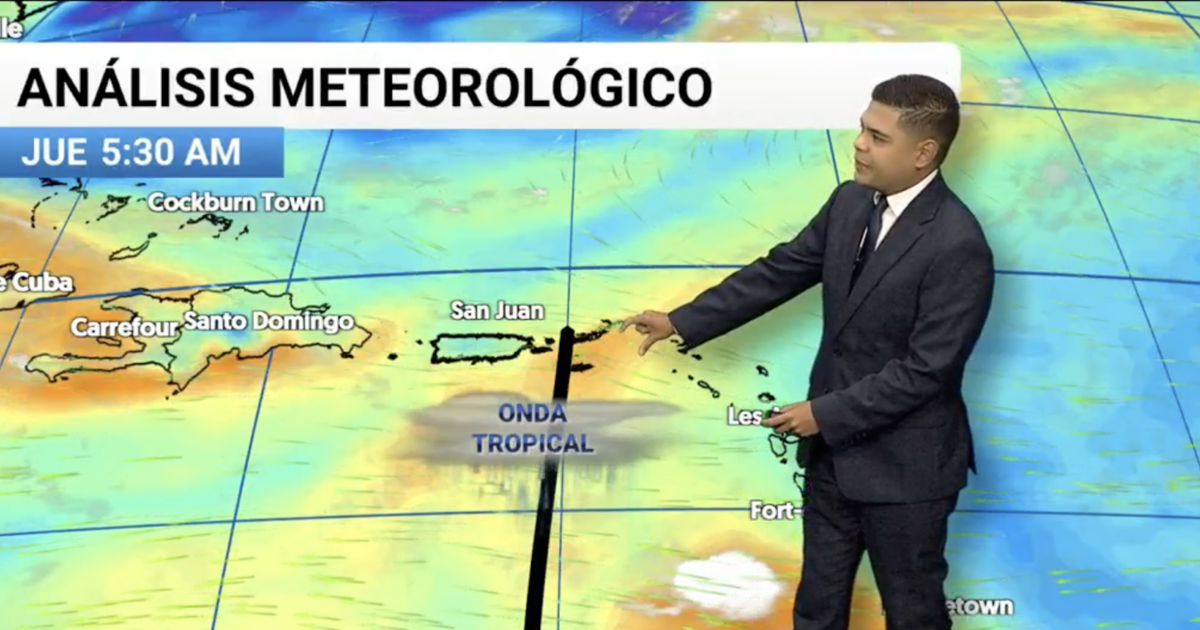 Onda tropical y vaguada se combinan para traer lluvias a Puerto Rico este jueves
