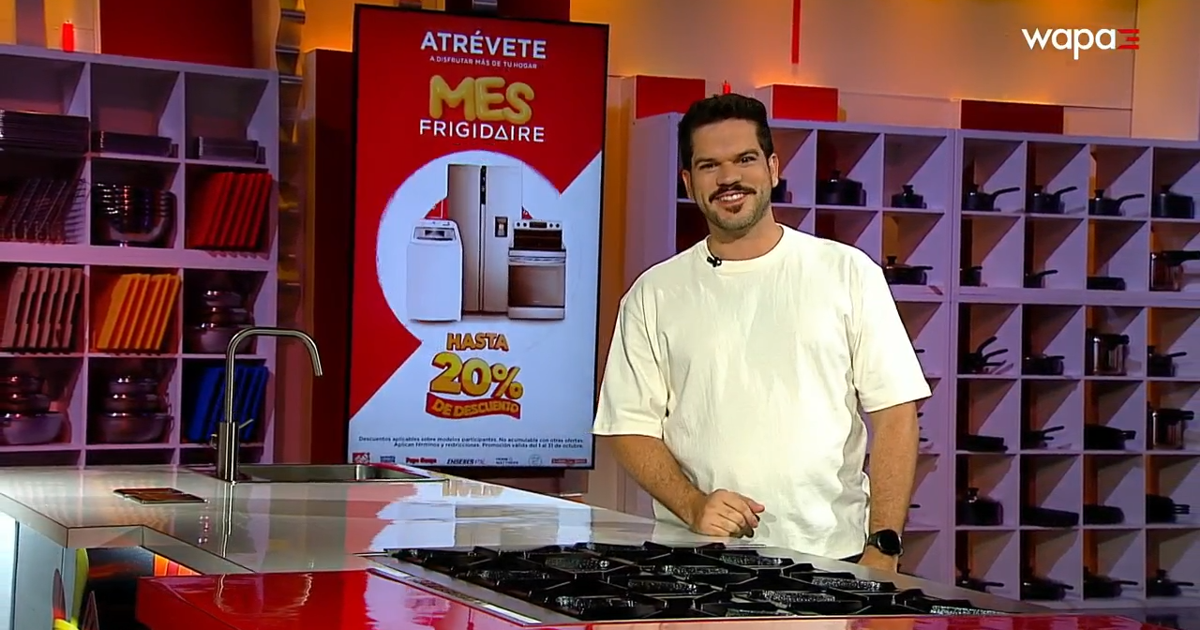 Cuarto Poder Puerto Rico Atrévete a disfrutar más de tu hogar con Frigidaire | Super Chef ...