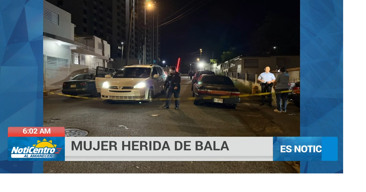 Mujer resulta herida de bala en apartamento en Bayamón; un hombre fue arrestado