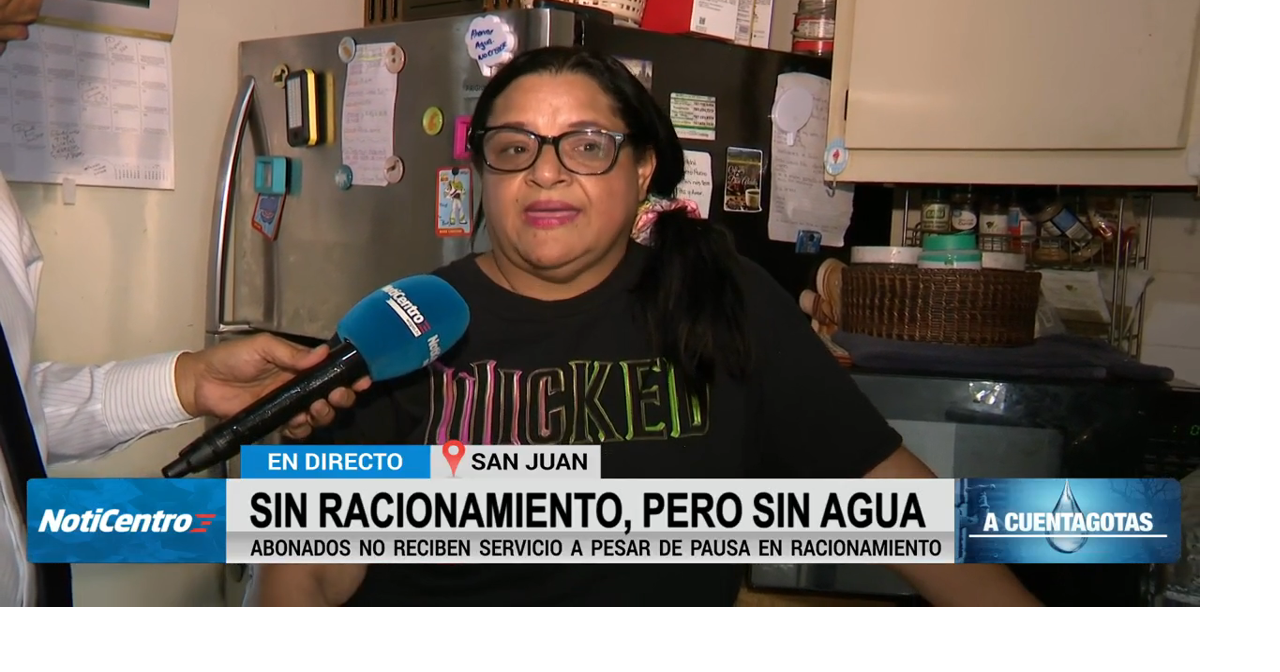 Residente de Las Margaritas en San Juan denuncia 15 meses sin agua potable