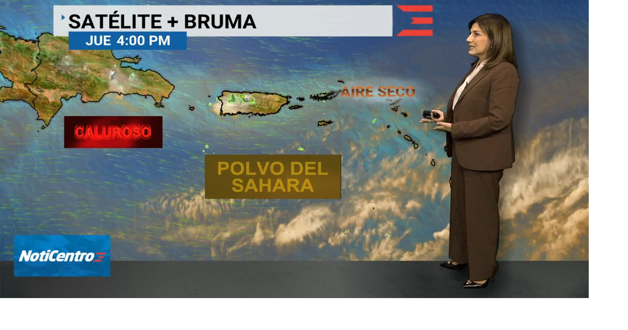 Tu Tiempo: polvo del Sahara permanecerá hasta la próxima semana