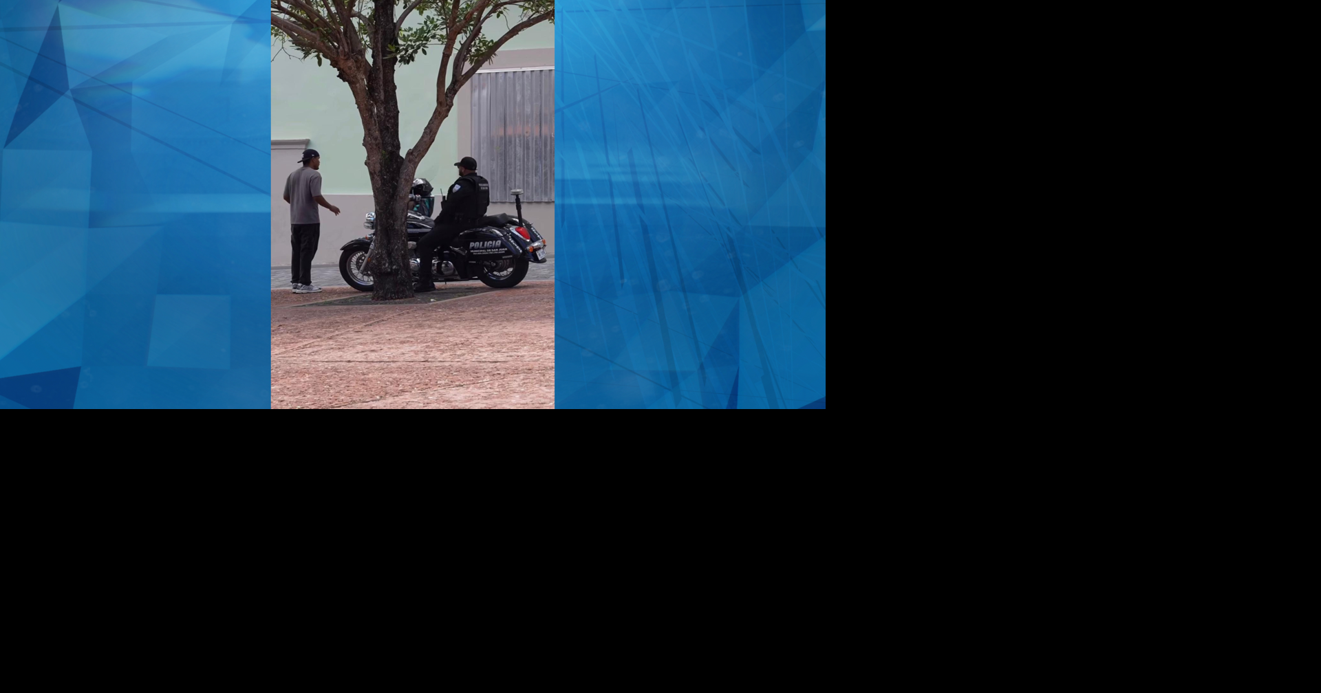 Autoridades buscan a dos jovenes por realizarle "broma" a un policía municipal
