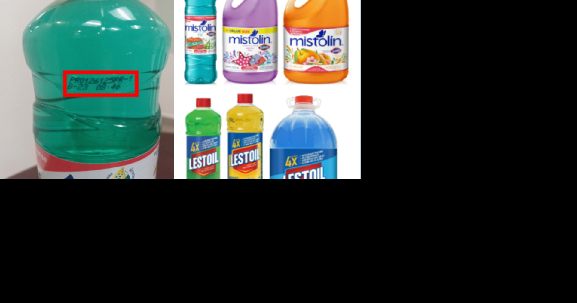 Retiran más de 6 millones de unidades de Mistolín y Lestoil de Clorox Puerto Rico por bacteria