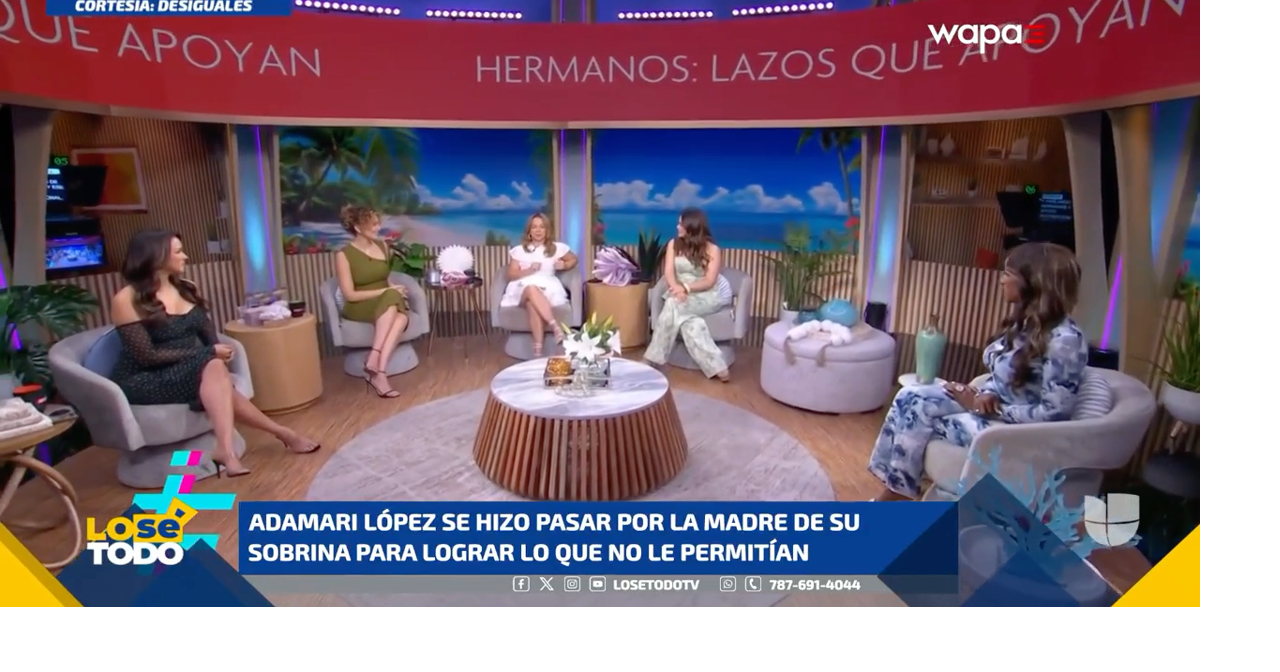 Adamari López  se hizo pasar por su hermana para lograr lo que no le permitían