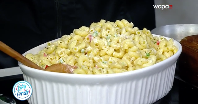 Coditos Frios Receta: Ensalada de coditos al estilo boricua | Viva La Tarde | wapa.tv