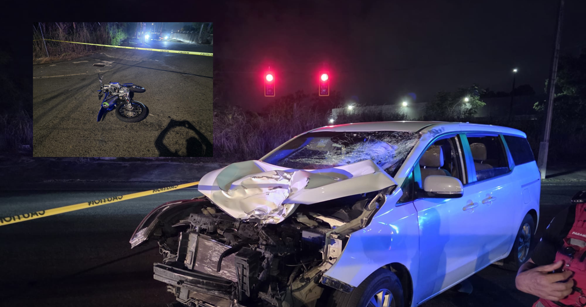 Motorista fallece tras chocar contra un vehículo en Bayamón