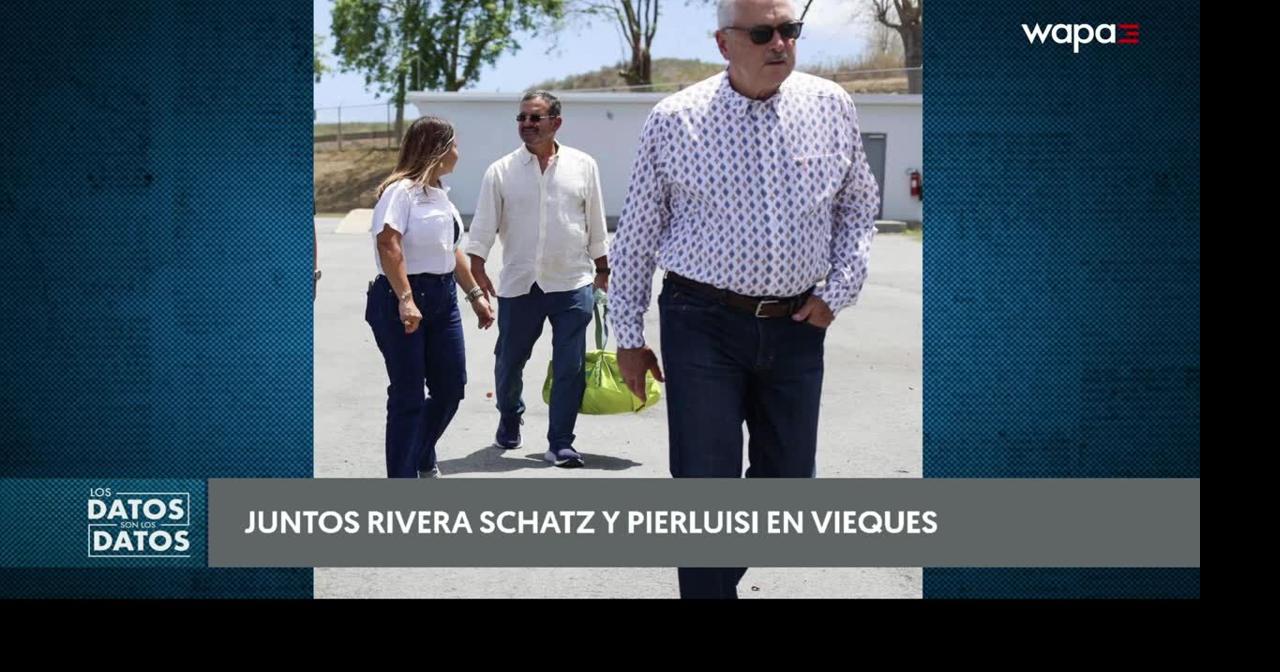 ¿Pierluisi y Rivera Schatz formarán fórmula electoral para el 2028?
