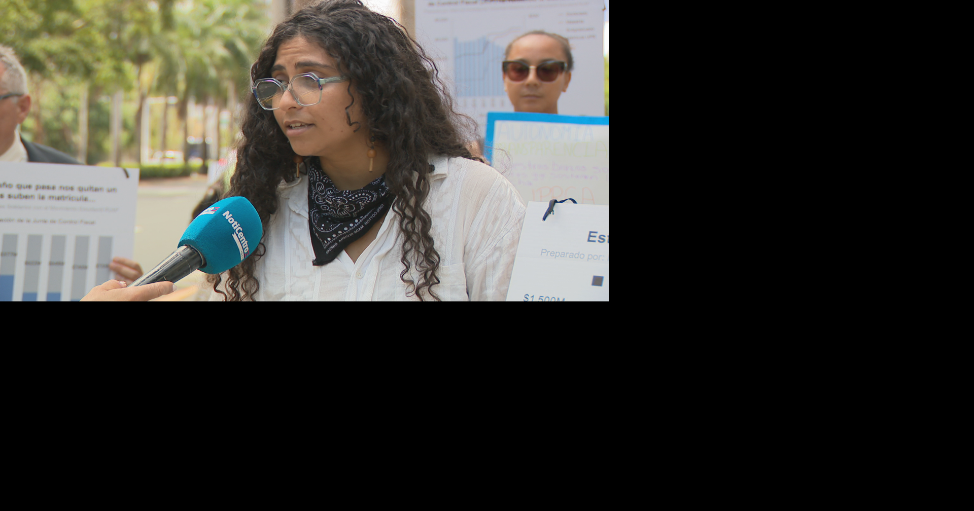 Estudiantes y profesores de la UPR protestan contra la Junta de Control Fiscal