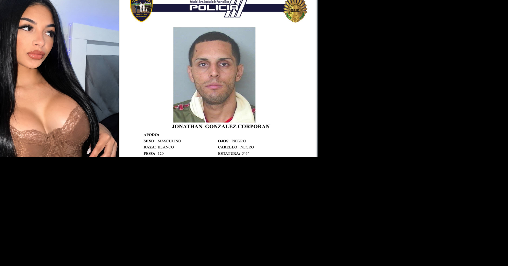 Policía busca a Jonathan González Corporán por feminicidio de joven madre en Mayagüez