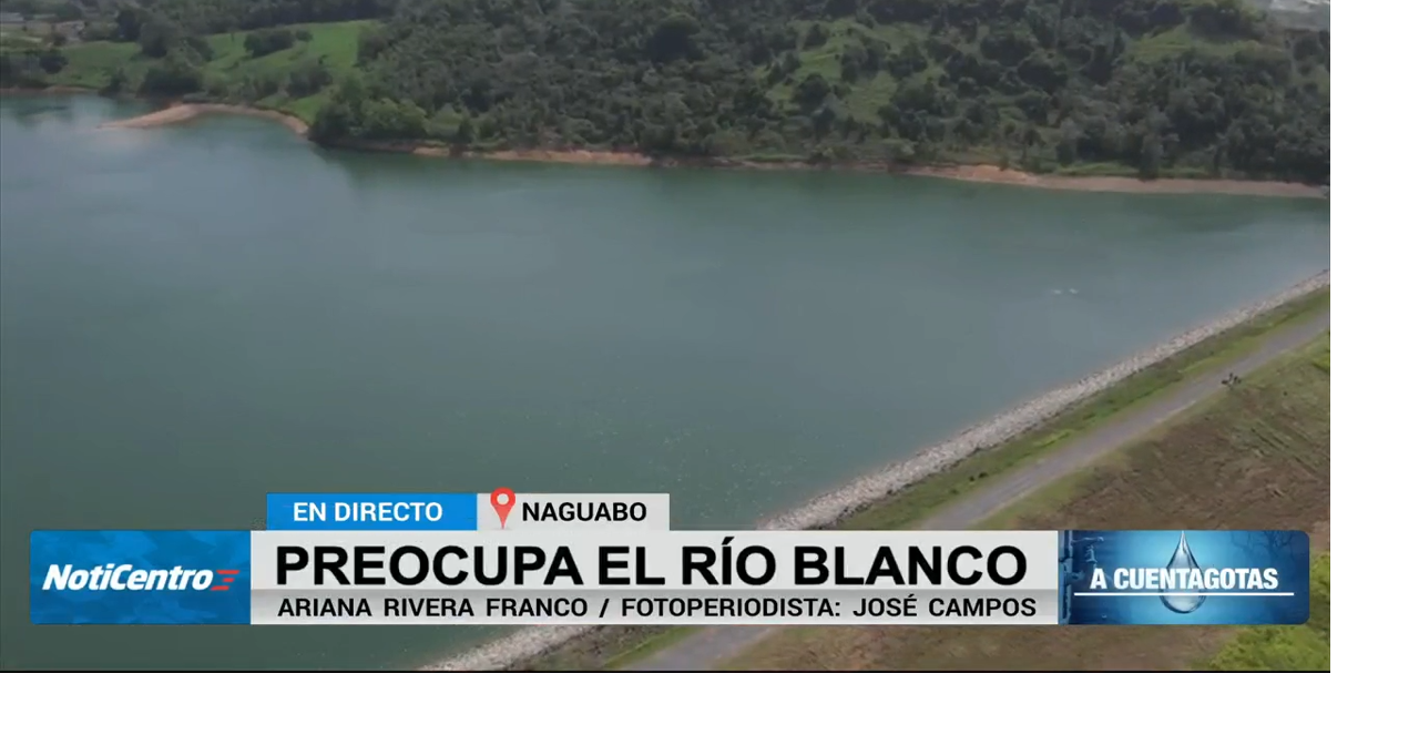 Bajan niveles del embalse Río Blanco de Naguabo y preocupa el suministro en Vieques y Culebra