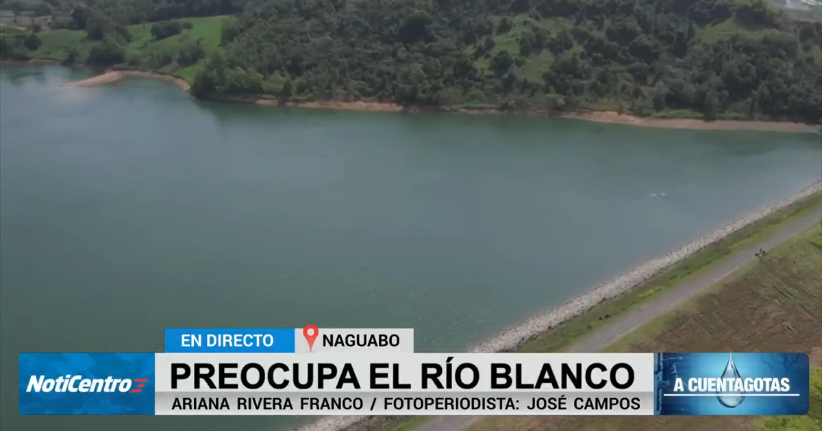 Bajan niveles del embalse Río Blanco de Naguabo y preocupa el suministro en Vieques y Culebra