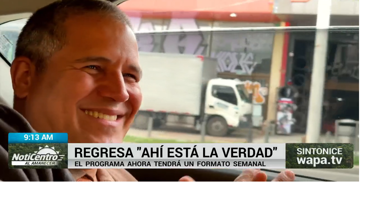 Regresa “Ahí está la verdad” de Normando Valentín