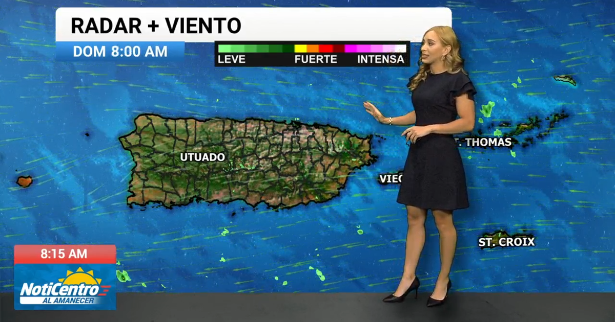 Puerto Rico: condiciones secas y calurosas al inicio de la semana con riesgo de corrientes marinas