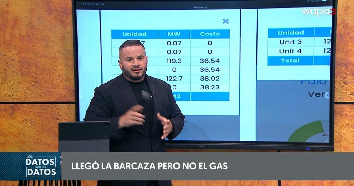 Llega barco con gas natural a PR, pero unidades eléctricas siguen operando con diésel