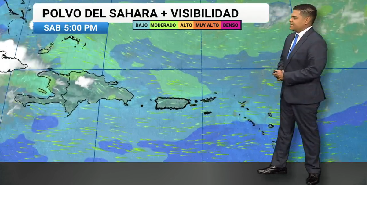 Puerto Rico: mañana brumosa da paso a tarde seca con temperaturas cerca de 90°F