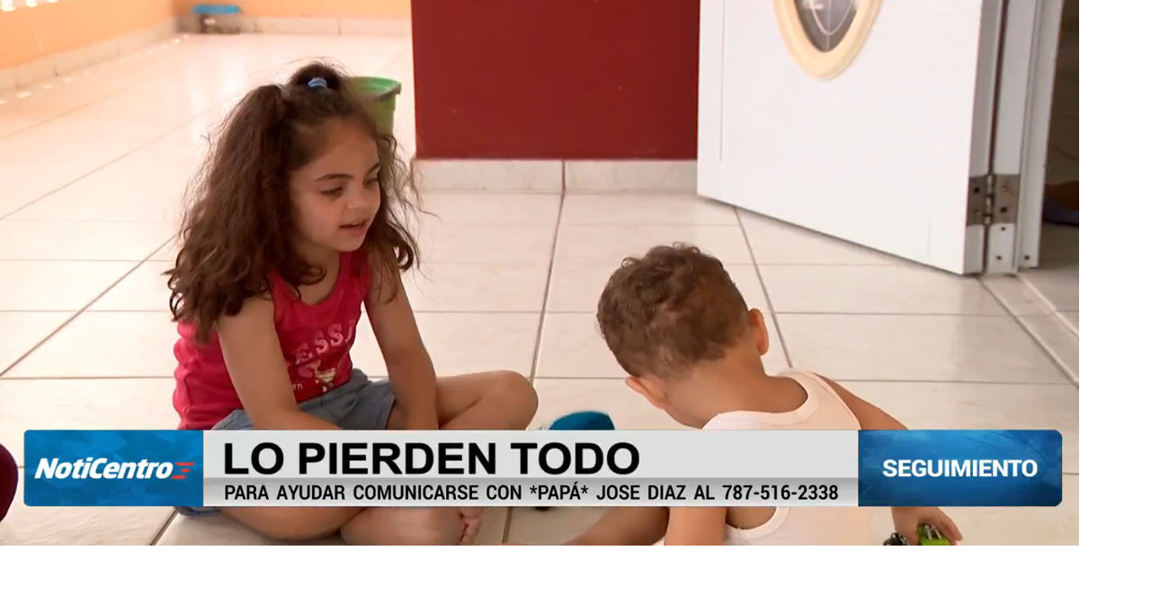 Niños de familia afectada por inundaciones en Las Piedras reciben juguetes tras perderlo todo