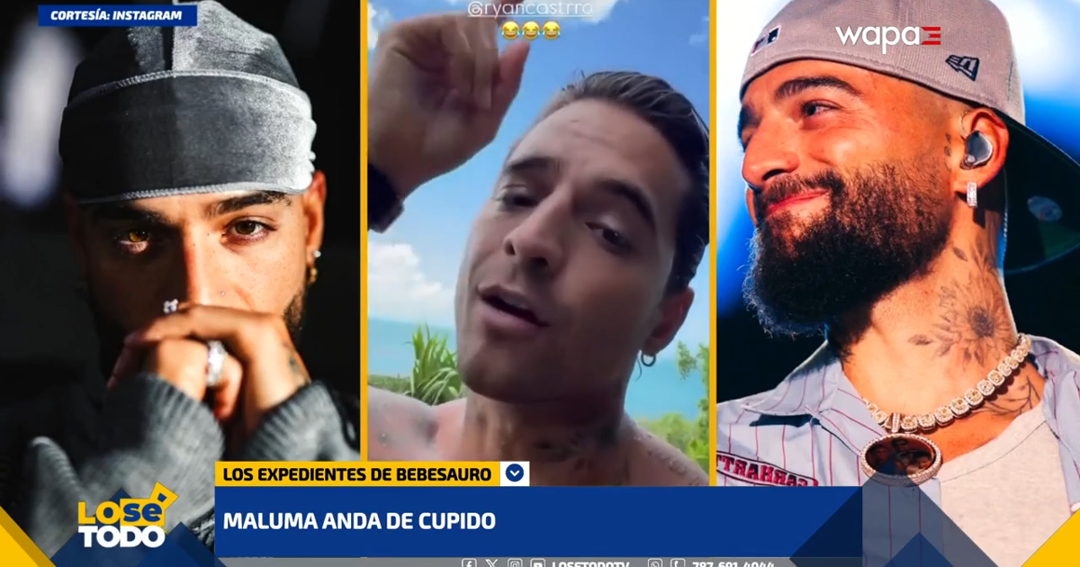 El Expediente de Bebesauro: Maluma de Cupido, mientras Rosalía da consejos de amor