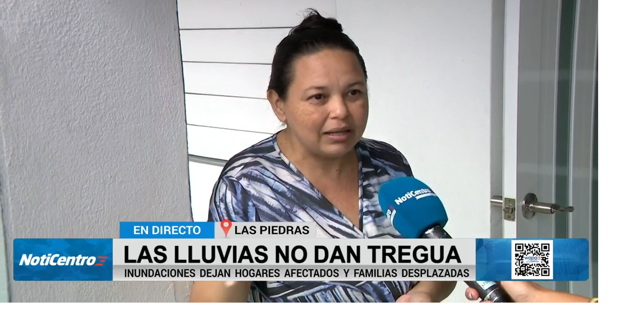 Inundaciones tomaron por sorpresa a vecinos de comunidad en Las Piedras