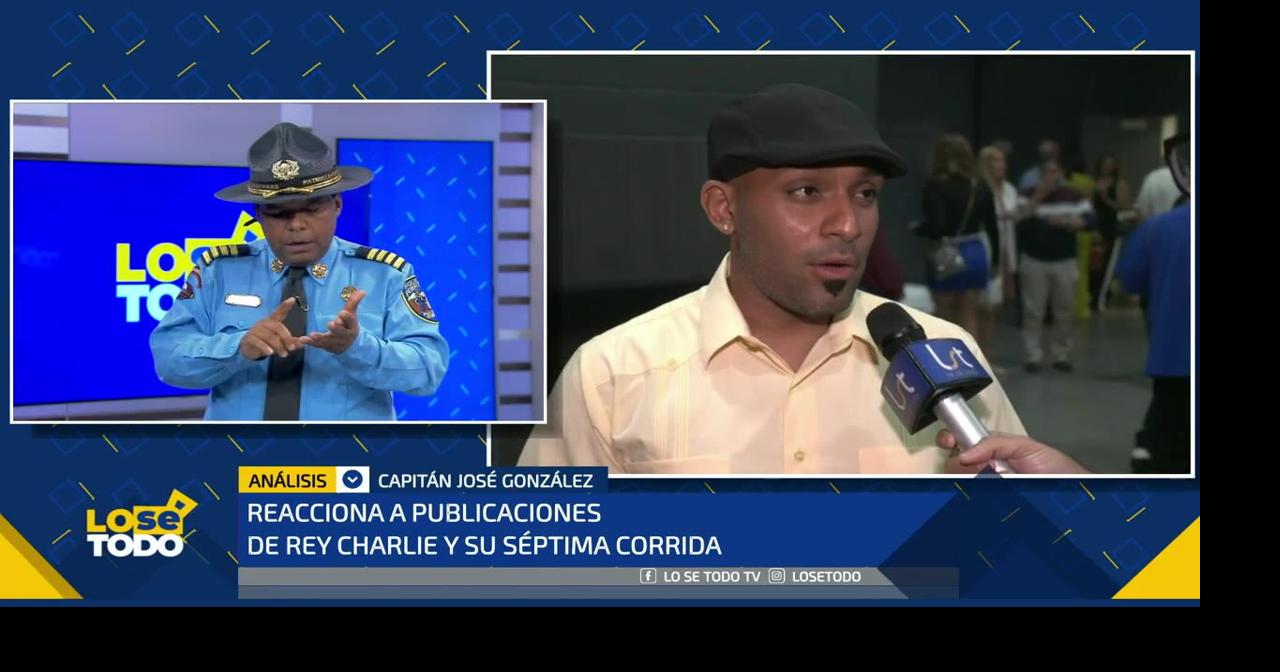 Continúa la controversia entre la policía y Rey Charlie | Lo Sé Todo ...