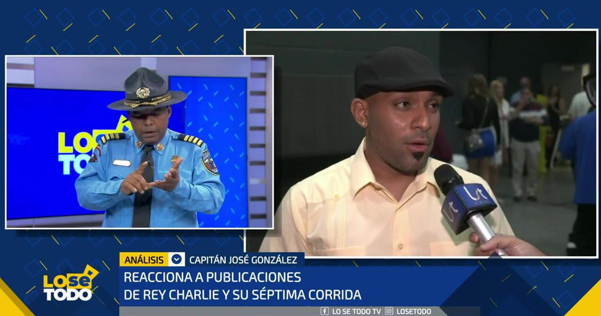 Continúa la controversia entre la policía y Rey Charlie | Lo Sé Todo ...