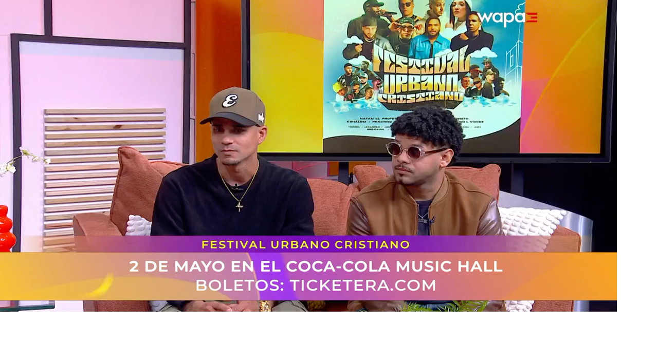 El Festival Urbano Cristiano busca llevar mensaje de fe al Coca-Cola Music Hall