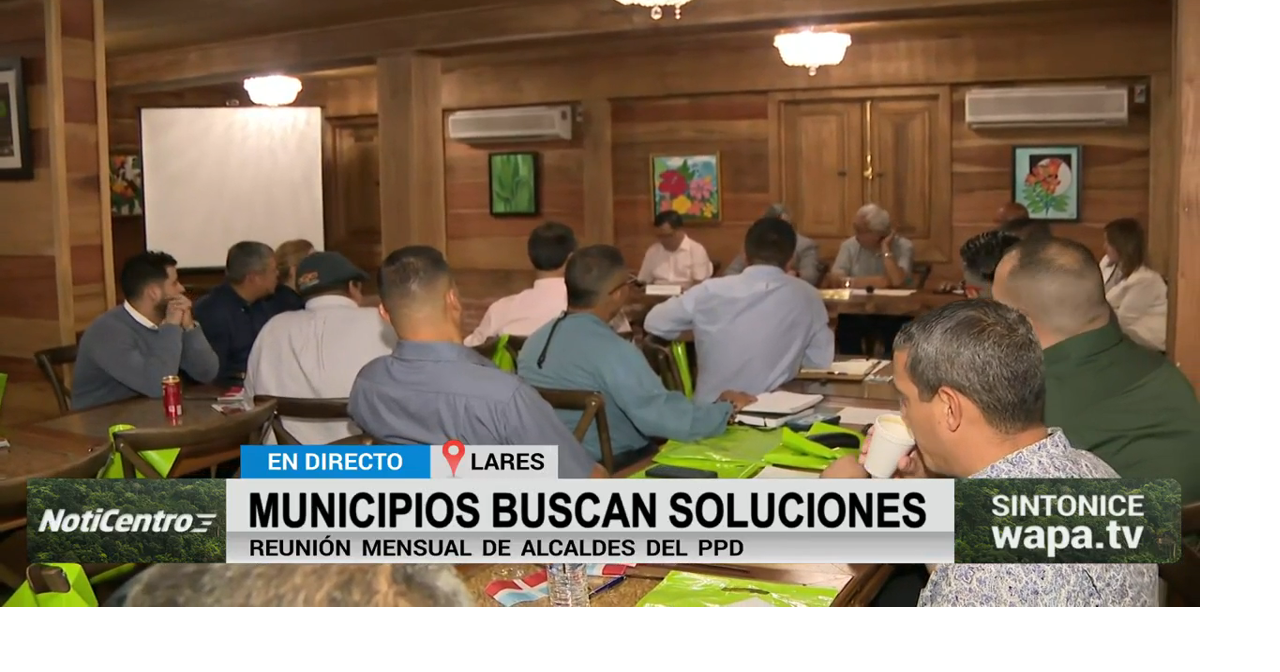 Alcaldes del PPD buscan soluciones con la AAA y DTOP para los municipios
