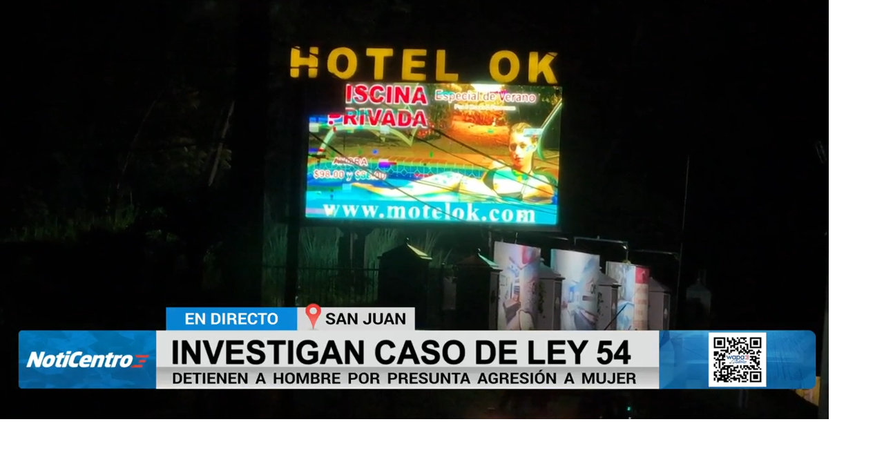 Arrestan a hombre que presuntamente agredió a mujer en motel de San Juan