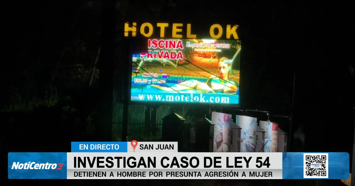 Arrestan a hombre que presuntamente agredió a mujer en motel de San Juan